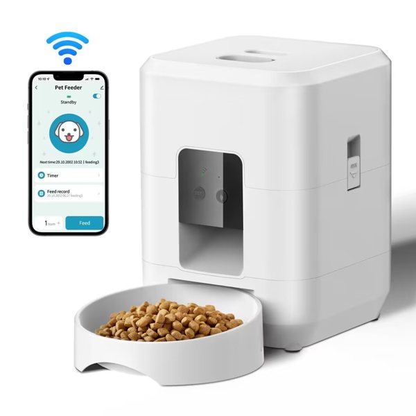 Automatic cat feeder