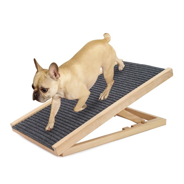 Folding dog ramp