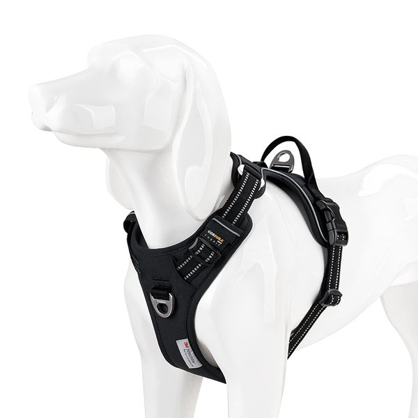 Padded dog harness